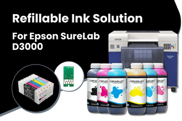 Refillable Ink For Epson Surelab D3000