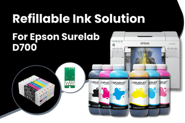 Refillable Ink For Epson Surelab D700