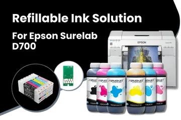 Refillable Ink For Epson Surelab D700
