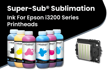 Super-Sub® Sublimation Ink For Epson i3200 Series Printhead