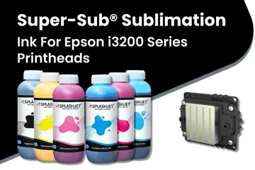 Super-Sub® Sublimation Ink For Epson i3200 Series Printhead