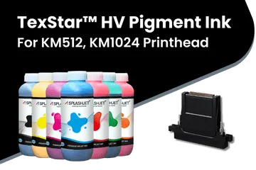 TexStar™ HV Pigment Ink for Konica Minolta KM512, KM1024 Printhead