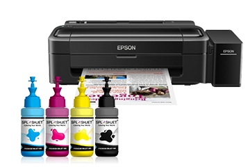 All Pigment Ink for Epson 4 Color InkTank Printer - Splashjet-lnk