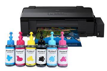 Ink For Epson L8050, L18050 EcoTank Printers | Compatible with EP 057, 108