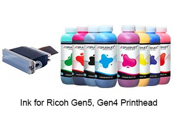 DTG Ink for Ricoh Gen5, Gen4 Printhead