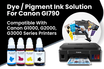 Dye Pigment Ink Solution For Canon GI790