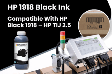 HP 1918 Black Ink, Compatible With HP Black 1918, HP TIJ 2.5