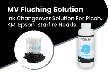 Medium Viscosity Flushing Solution For Ricoh, KM, Epson, Starfire Heads