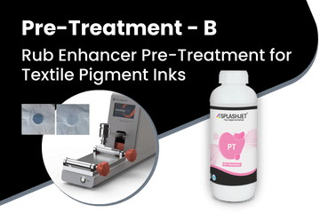 Pre-Treatment-B, Rub Enhancer Pre-Treatment for Textile Pigment Inks