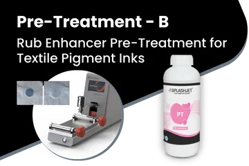 Pre-Treatment-B, Rub Enhancer Pre-Treatment for Textile Pigment Inks