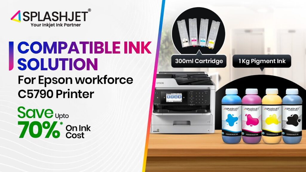 Compatible Ink for Epson Workforce Pro WF-C5790 Printer