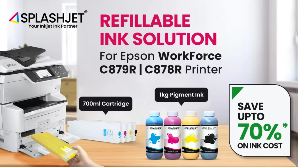 Ink For Epson WF 878R