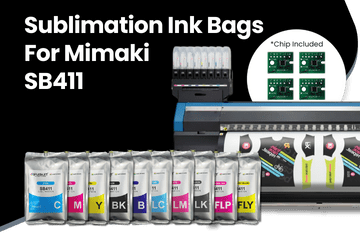 Sublimation Ink Bags For Mimaki SB411