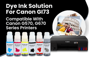 Dye Ink Solution For Canon GI73 Compatible With Canon G570, G670 Series Printers
