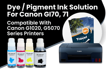 Dye Pigment Ink Solution For Canon GI70, GI71