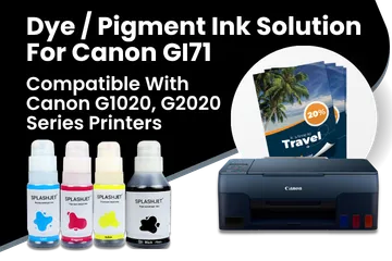 Dye Pigment Ink Solution For Canon GI71