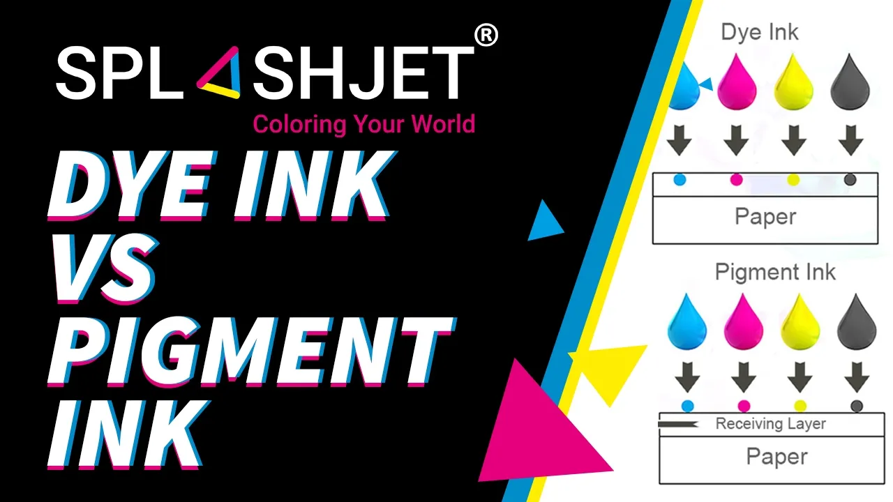 You are currently viewing Pigment Ink vs Dye Ink Comparison: Chemical Nature, Shelf Life, Color Vibrancy, Costs