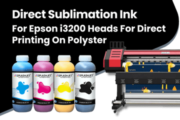 Direct Sublimation Ink For Epson i3200 Heads For Direct Printing On Polyster