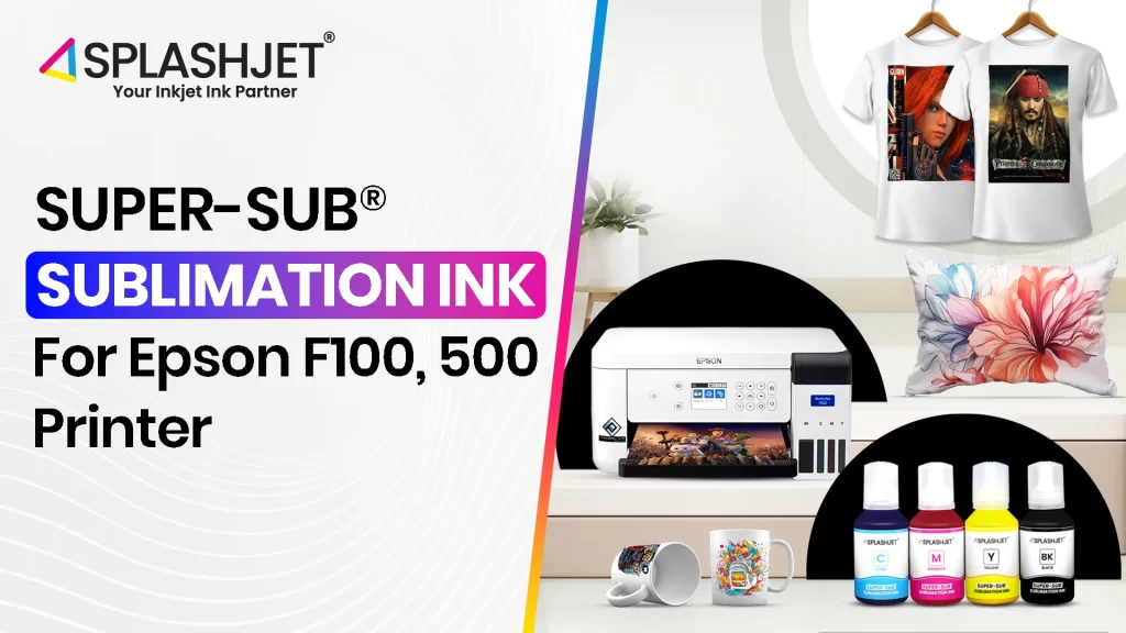 Epson F130, F100, F500 Sublimation Ink