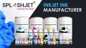 Digital Inkjet Ink Manufacturer - Splashjet Inkjet Ink