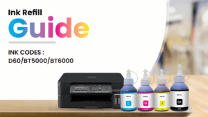 How to Refill Brother Printer Ink Refill Ink Brother Printer D60 Ink and BT5000BT6000 Ink