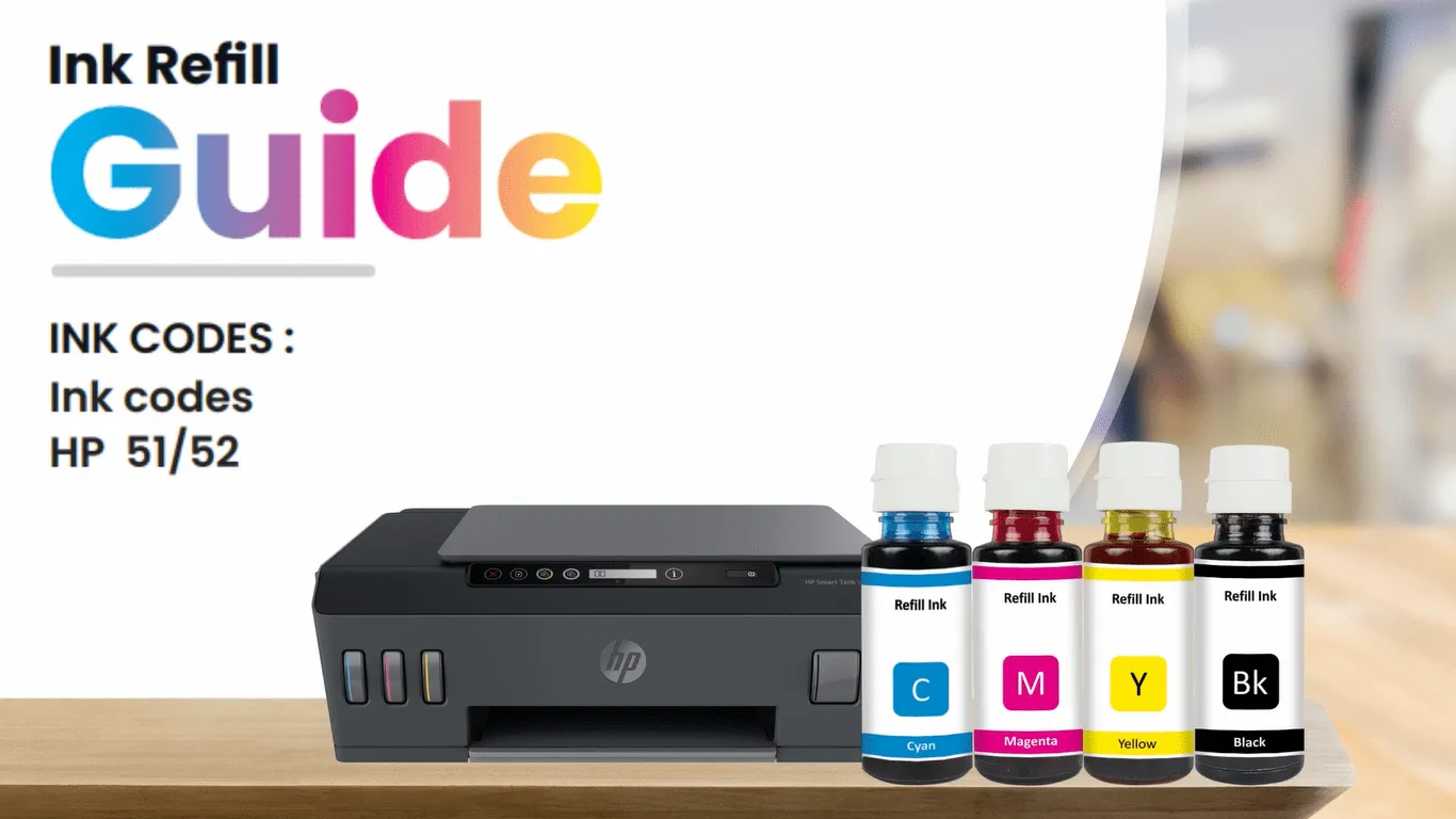 You are currently viewing How to refill ink in HP Printer | HP Smart Tank Printer | HP GT51, HP GT52