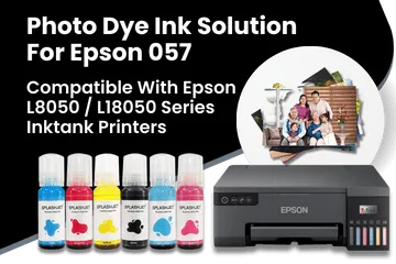 Photo Dye Ink Solution For Epson 057 Ink Tank Printer