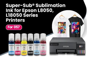 Super-Sub® Sublimation Ink for Epson L8050, L18050 Series Printers