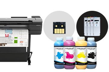 Compatible HP 728 Ink Cartridge for HP Designjet T830 and T730 Printers