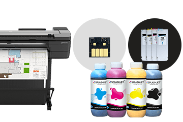 Compatible HP 728 Ink Cartridge for HP Designjet T830 & T730 Printer