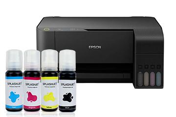 Dye Ink for Epson T00V, T544, 103,104 for L3110, L5190 EcoTank Printer