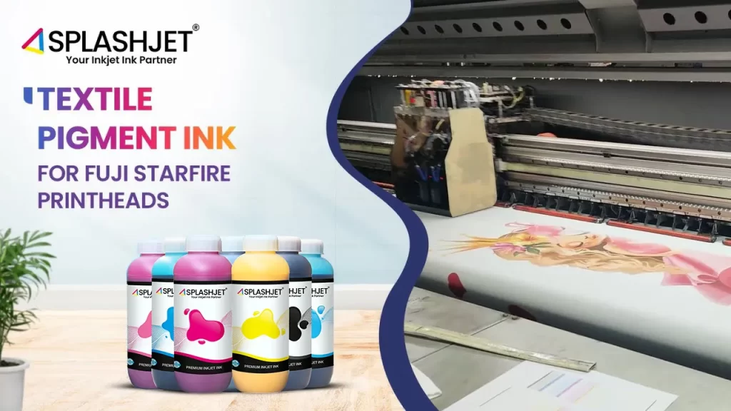 Digital Textile Pigment Ink For Starfier Printhead
