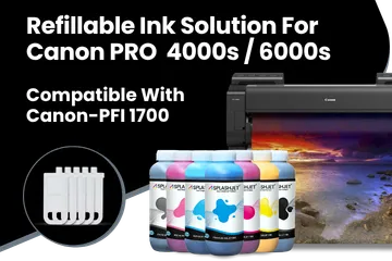 Ink for Canon PRO-4000s, 6000s | PFI-1700 Cartridge Solution