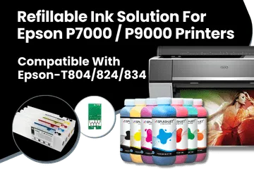 Refillable Ink Solution For Epson SC-P7000, P9000 Printers