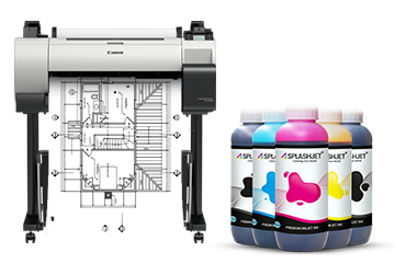 Compatible Ink for Canon TA 5200 and TA 5300 printers | Compatible with PFI-8030