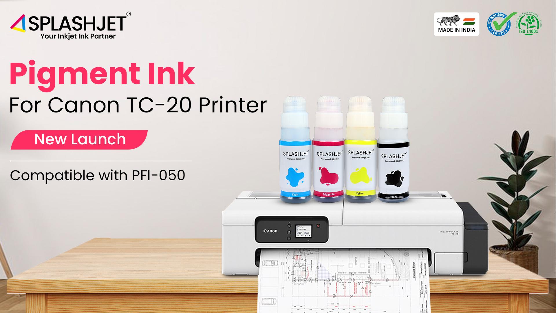 Introducing Compatible Pigment Ink For Canon TC-20 Printers