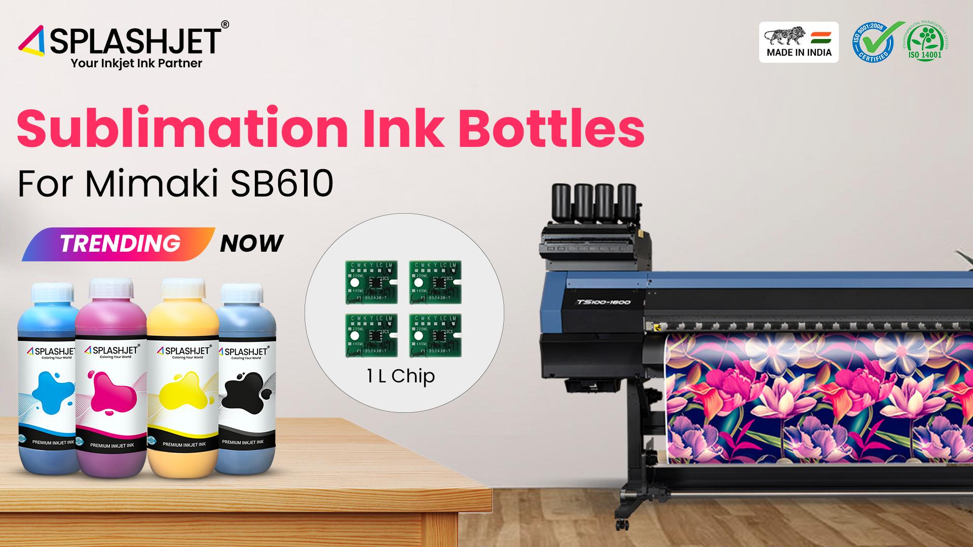 Trending – Sublimation Ink Bottles for Mimaki SB610 Printers