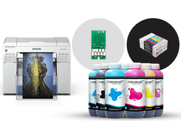 Ink and Cartridge For Epson Surelab D700