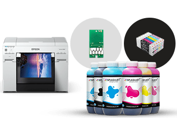 Ink and Cartridge For Epson Surelab D800