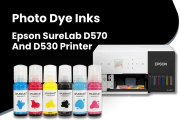 Photo Dye Inks For Epson SureLab D570 And D530 Printer