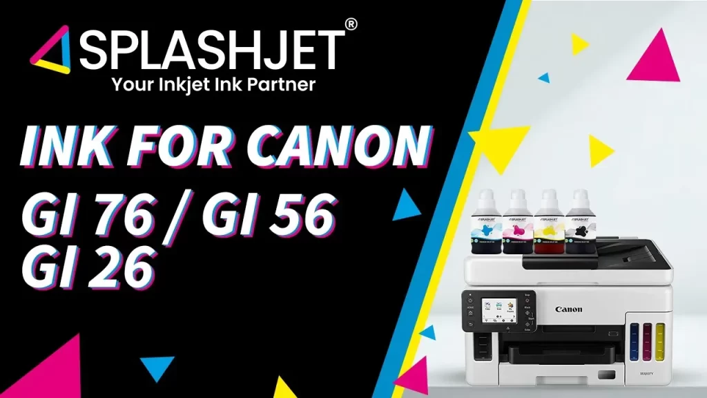 Ink For Canon GI76-GI56-GI26-How To Refill Canon Maxify GX6070