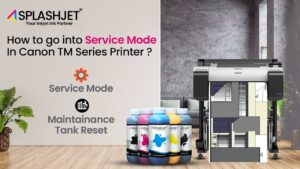 How To Enter In Canon TM Series Printer's Service Mode & Reset Maintenance Tank