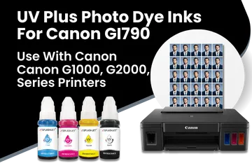 UV Plus Photo Dye Inks For Canon GI790
