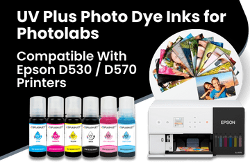 UV Plus Photo Dye Inks for Photolabs