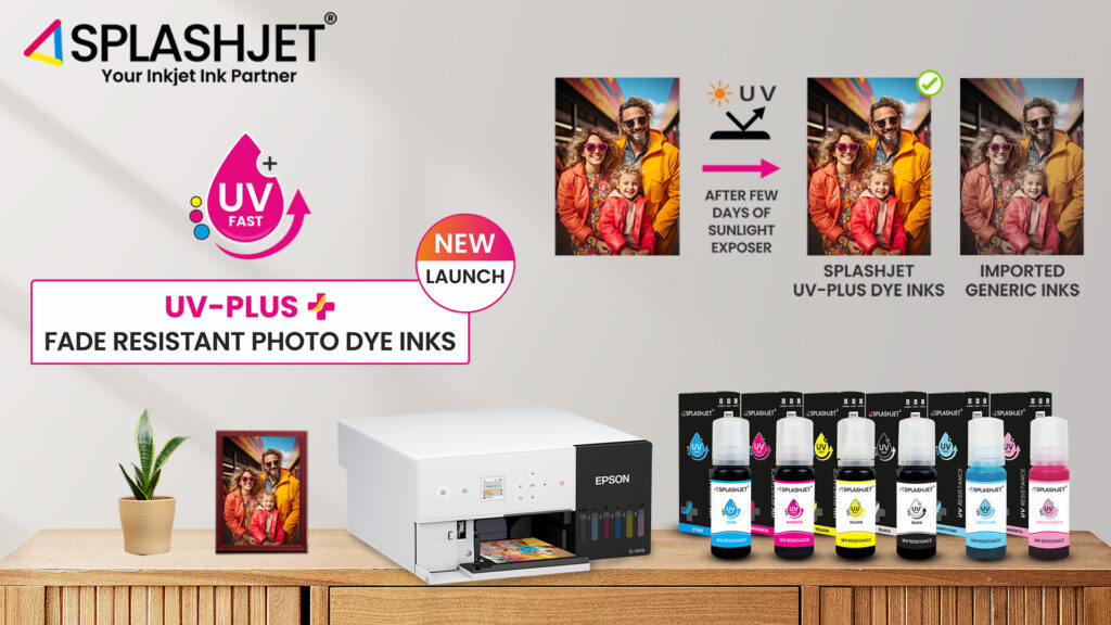 UV+ Photo Dye Inks for New Epson SureLab D530, D570 Printers | Fade Resistance For Photo Printing