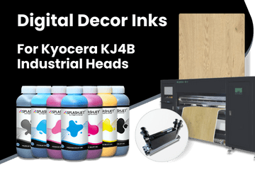 Digital Decor Inks For Kyocera KJ4B Industrial Heads