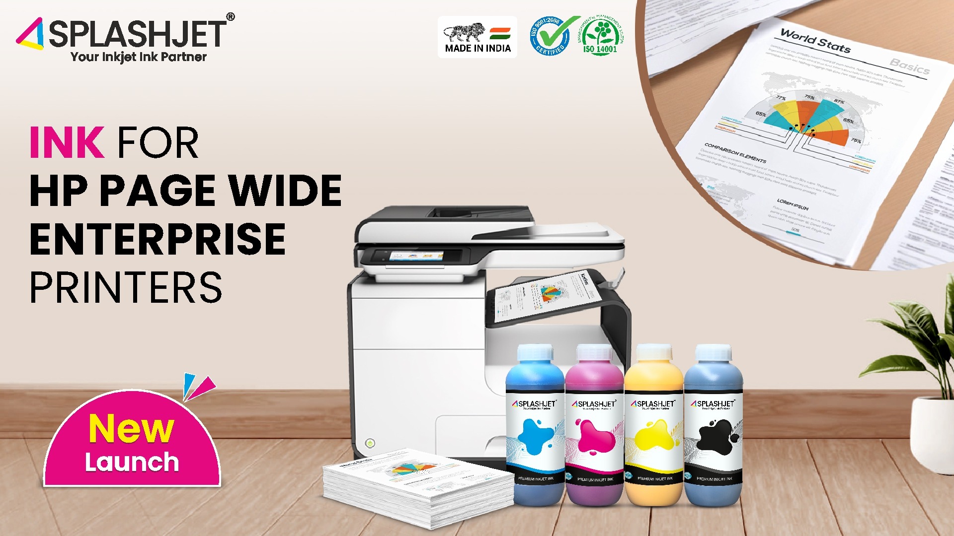 High-Performance Ink for HP PageWide Printers