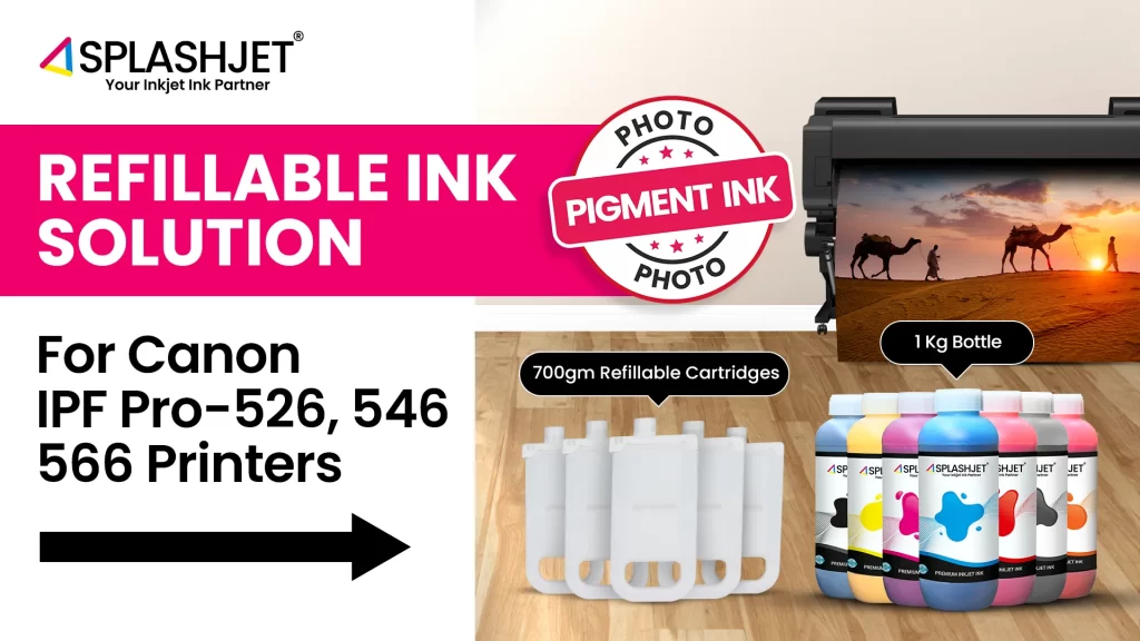 Refillable Ink For Canon Pro 526