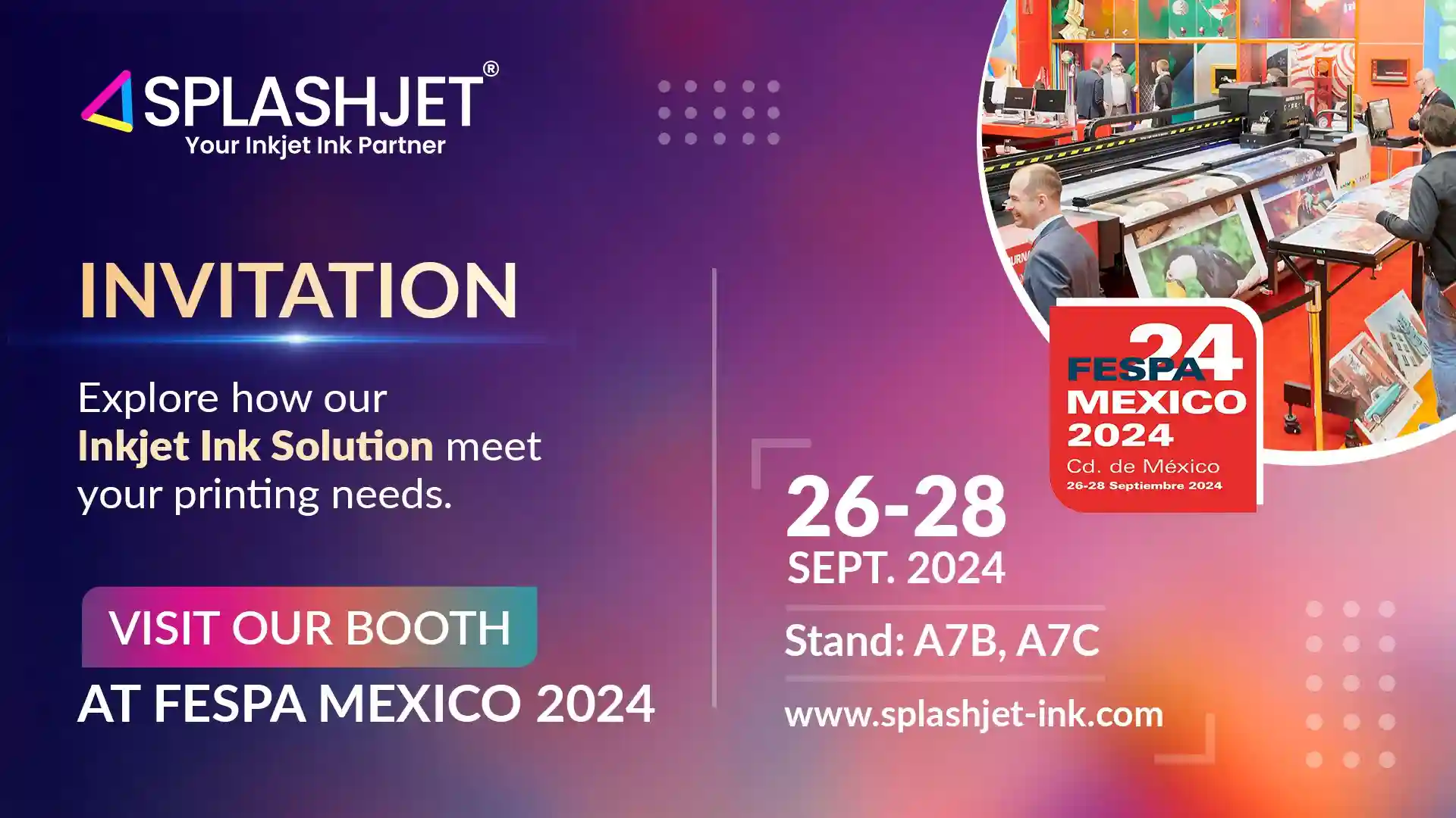 You are currently viewing Join Us at FESPA Mexico for Exciting Inkjet Solutions!