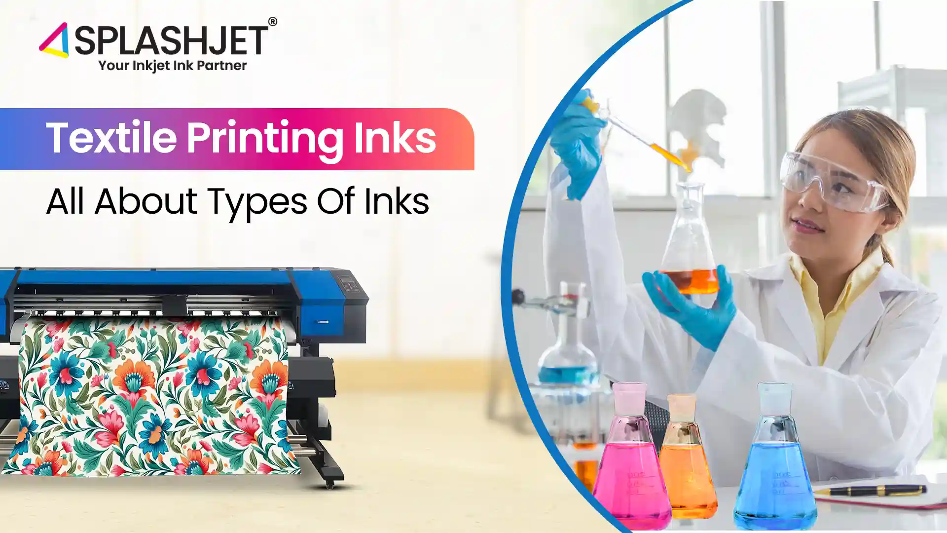 Read more about the article Textile Printing Inks – All About Types of Inks